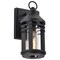 Nuvo Wilton - 1 Light Small Wall Lantern - Matte Black with Clear Seeded Glass 60/8101 - alternate 5